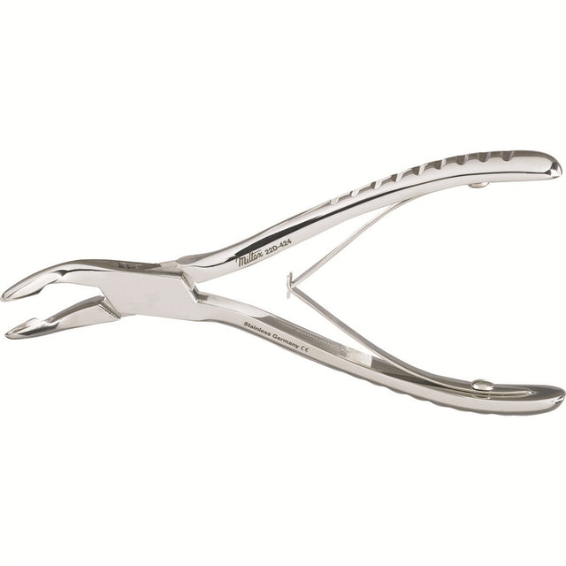 MILTEX Mini- BLUMENTHAL Oral Surgery Rongeur 4 1/2" (11.4cm) beaks at -45 degree angle. MPN: 22D-424