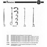 MILTEX LUKENS Trachea Retractor, 6-3/4" (17.1 cm), 10 mm wide double ended, curved & 7 mm wide angular blades. MPN: 23-1047 - Image 2