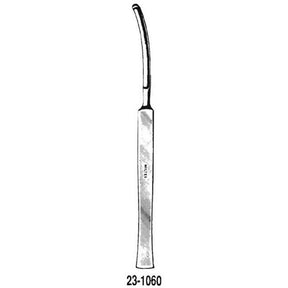 MILTEX JACKSON Trachea Bistouri, 6-1/2" (16.5 cm), 2" (5.1 cm), long, probe tip. MPN: 23-1060
