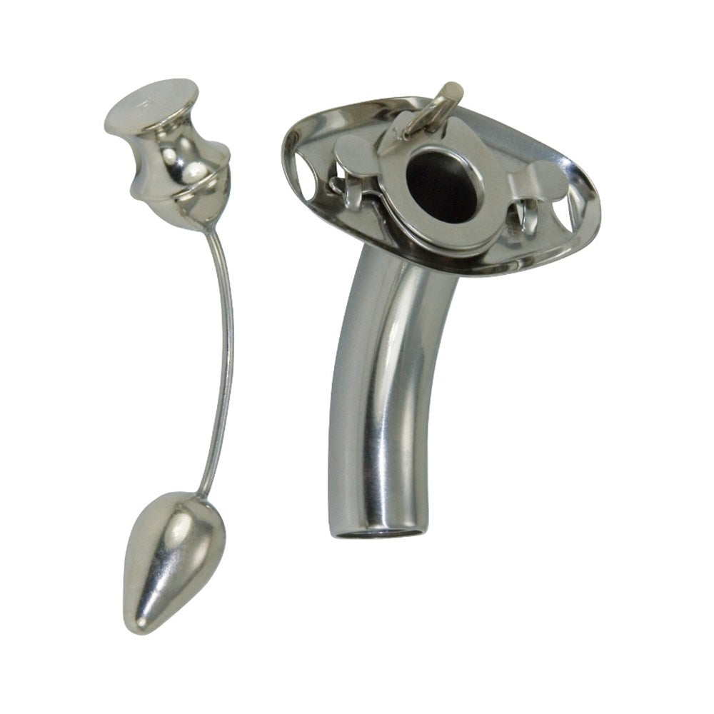 MILTEX MARTIN Laryngectomy Tube, size 8: 12.3mm OD, 1-5/8" inside curve length. MPN: 23-1350SS