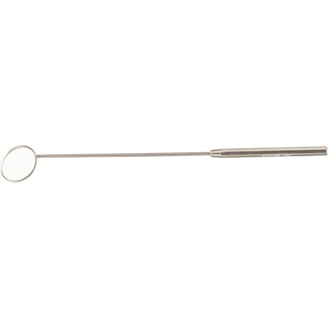 MILTEX Laryngeal Mirror size 5, boilable, with octagon threaded handle, 24mm Diameter. MPN: 23-14-5