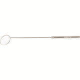 MILTEX Laryngeal Mirror size 7, boilable, with octagon threaded handle, 28 mm. MPN: 23-18-7