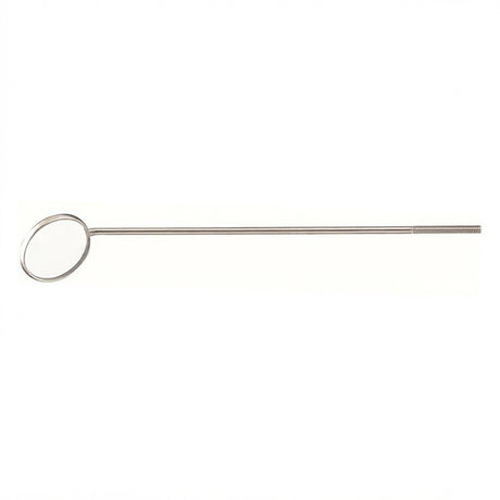 MILTEX Laryngeal Mirror Only (No Handle), boilable, threaded stem, size 00, 12 mm diameter. MPN: 23-30-00