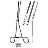 MILTEX GLOVER Coarctation Forceps, 8-1/2" (215mm), angled, jaw length 2-3/8" (61mm). MPN: 24-1102