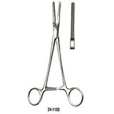 MILTEX DEBAKEY Patent Ductus and Peripheral Vascular Clamp, 7-3/4" (195mm), straight, 32mm jaw. MPN: 24-1150