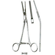 MILTEX DEBAKEY Patent Ductus and Peripheral Vascular Clamp, 7-1/2" (192mm), angled, 32mm jaw. MPN: 24-1152