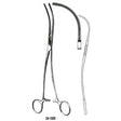 MILTEX DEBAKEY-KAY Aortic Aneurysm Clamp, 9-1/2" (24.1 cm), acutely curved jaws. MPN: 24-1500
