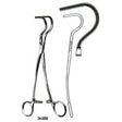 MILTEX WYLIE J-Shape Vascular Clamp, 8" (205mm). MPN: 24-2050