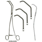 MILTEX DEBAKEY-SATINSKY Vena Cava Clamp, 9-1/2" (240mm), small. MPN: 24-2100