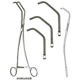 MILTEX DEBAKEY-SATINSKY Vena Cava Clamp, 9-1/2" (240mm), medium. MPN: 24-2110