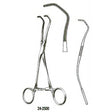 MILTEX COOLEY Pediatric Vascular Clamp for Anastomosis, 6-1/2" (168mm), with 5 mm graduations on jaws. MPN: 24-2500