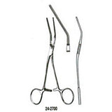 MILTEX DEBAKEY Multipurpose Pediatric Clamp, 6-1/2" (16.5 cm), angled 30 degree. MPN: 24-2700