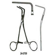 MILTEX DEBAKEY Multipurpose Pediatric Clamp, 5-1/2", angled 90 degree. MPN: 24-2720