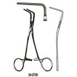 MILTEX DEBAKEY Multipurpose Pediatric Clamp, 5-1/2", angled 90 degree. MPN: 24-2720
