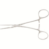 MILTEX COOLEY Pediatric Vascular Clamp, 5-1/2", straight jaws 25 mm, angled shank. MPN: 24-3210