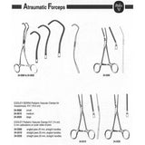 MILTEX COOLEY Pediatric Vascular Clamp, 5-1/2", straight jaws 25 mm, angled shank. MPN: 24-3210 - Image 2