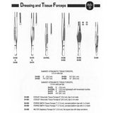MILTEX DEBAKEY Thoracic Tissue Forceps, 6-1/4" (160mm), Tips 2.5mm wide. MPN: 24-550 - Image 2