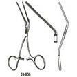 MILTEX DEBAKEY Bulldog Clamp, ring handle, 4-7/8" (12.4 cm), 45 degree handle. MPN: 24-806