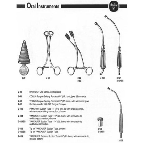MILTEX COLLIN Seizing Forceps, 6-3/4" (17.1 cm ) jaws 25mm wide. MPN: 2-50 - Image 4