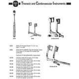 MILTEX FINOCHIETTO Rib Spreader, 10-1/2" (265mm) Spread, Blades 2-1/4" (56mm) Deep x 2-5/8" (66mm) Wide, Original Model, Standard Size, Straight Arms. MPN: 25-104 - Image 2