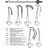 MILTEX CRAFOORD Coarctation Clamp, 9-1/2" (24.1 cm), slightly curved jaws 65 mm with longitudinal serrations. MPN: 25-1160 - Image 2