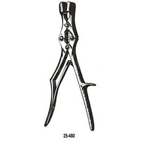 MILTEX SAUERBRUCH Rongeur, 11-3/4", Straight, Square Bite, 16mm wide Jaws. MPN: 25-480