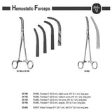 MILTEX RUMEL Thoracic Artery Forceps 9" (227mm), Medium Curve, 2.5mm tip. MPN: 25-782 - Image 2