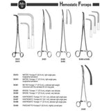 MILTEX BRIDGE Deep Surgery Forceps, 11" (280mm), Curved. MPN: 25-835 - Image 2