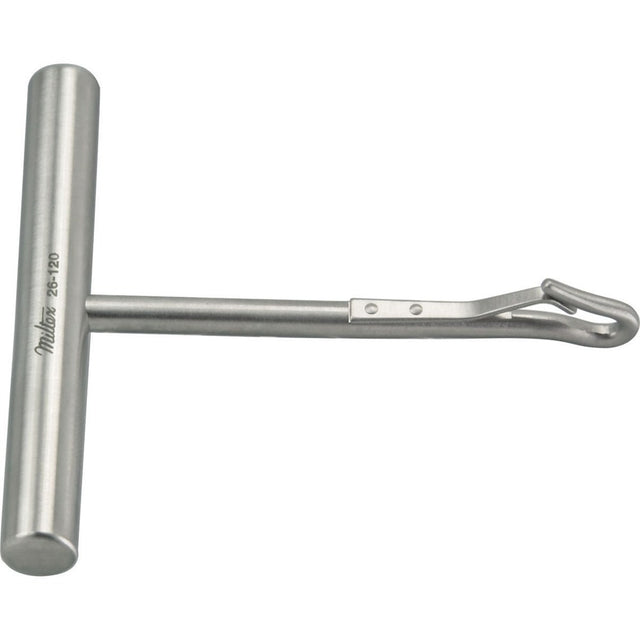 MILTEX GIGLI-STRULLY Saw Handle, 2-1/2" (62.5mm), T-Shape, Rigid, with Snap-Lock, Pair. MPN: 26-120