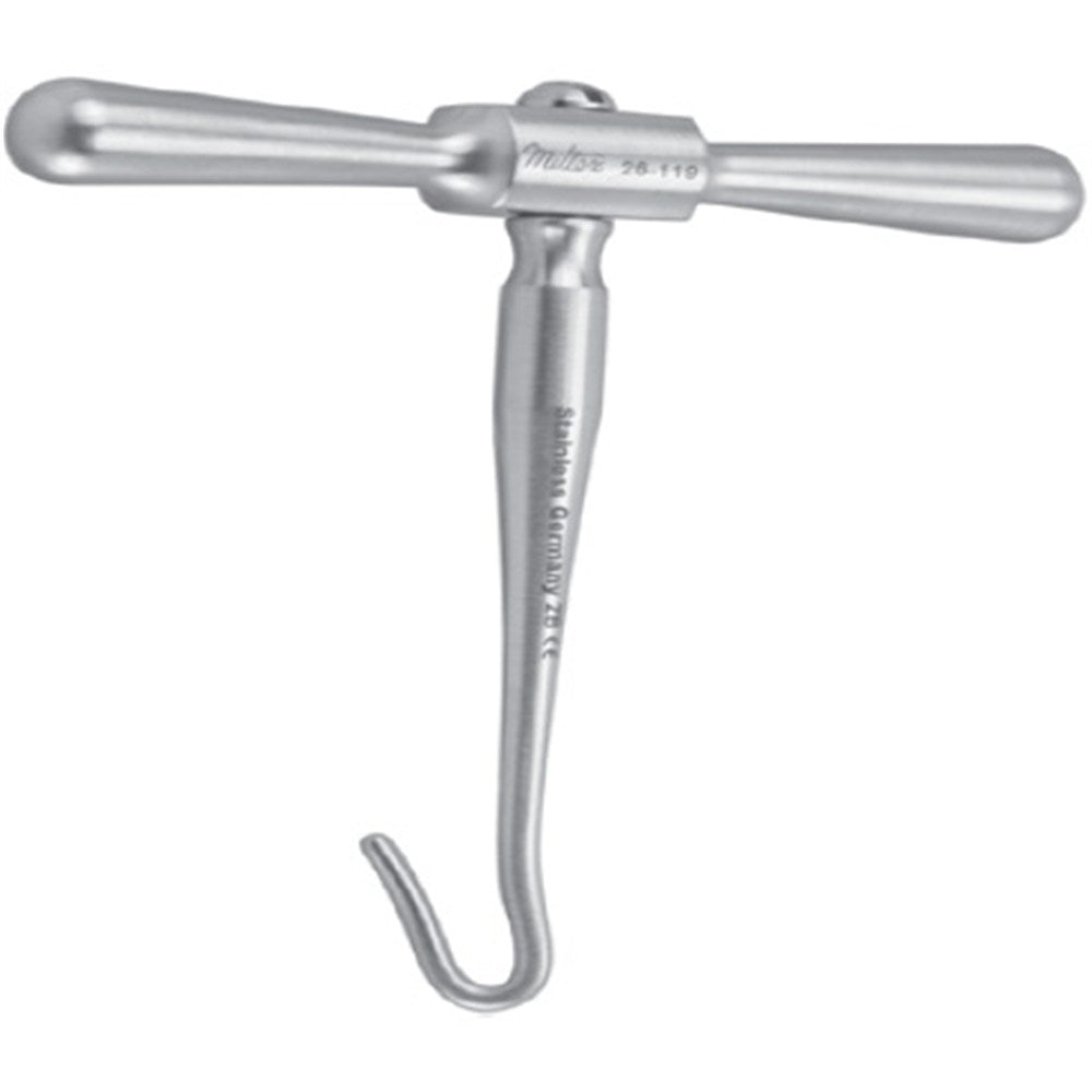 MILTEX GIGLI-STRULLY Saw Handle, Solid "T" Style, Blade Lock, Pair. MPN: 26-122