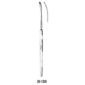 MILTEX SACHS Nerve Separator-Spatula, 7-1/2" (189.5mm), Blunt, 3mm wide, Slight Curve. MPN: 26-1326