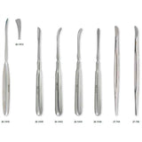MILTEX LANGENBECK Periosteal Elevator, 7-1/2" (19.1 cm), narrow model, 7 mm wide blunt blade. MPN: 26-1410 - Image 4