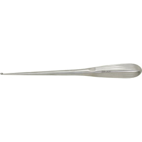 MILTEX HIBBS SPRATT Spinal Fusion Curette, 9" (22.9 cm), oval cup, size 2. MPN: 26-1632