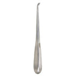 MILTEX SPRATT Bone Curette, angled, oval cup, Size 4/0, 9" (22.9cm). MPN: 26-1738