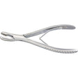 MILTEX Luer Rongeur, 7" (17.8 cm), curved jaws 8 mm bite. MPN: 26-192