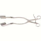 MILTEX BECKMAN-Eaton Laminectomy Retractor, 12-3/4" (32.4 cm), hinged, 7 X 7 sharp teeth, 2" (5.1 cm) deep X 1-3/4" (4.4 cm) wide. MPN: 26-1973