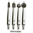 MILTEX HUDSON Burs, 9 mm diameter. MPN: 26-33-1