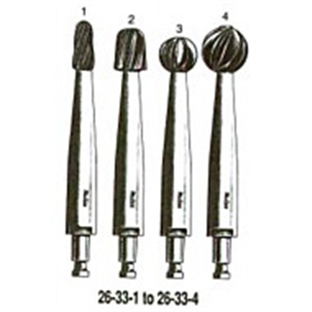 MILTEX HUDSON Burs, 14 mm diameter. MPN: 26-33-2