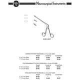 MILTEX LOVE-GRUENWALD Pituitary Rongeur, 3 X 10 mm cup jaws, 5" (12.7 cm) shank, curved-up. MPN: 26-410 - Image 2