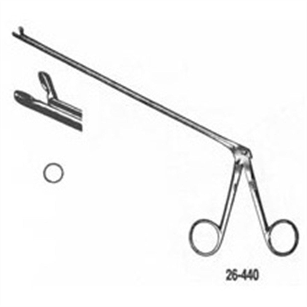 MILTEX OLDBERG Pituitary Rongeur, 7" (17.8 cm) shank, round cup jaws 6 mm diameter. MPN: 26-440