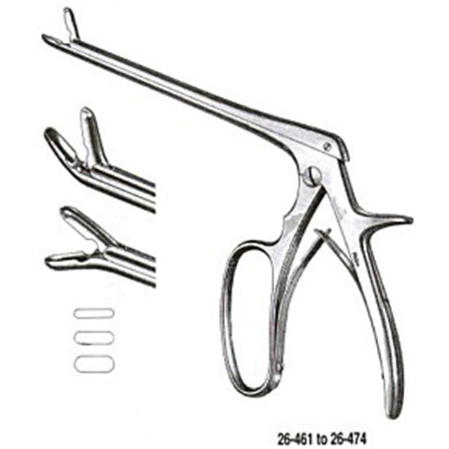 MILTEX FERRIS-SMITH Pituitary Cup Jaw Rongeur, 7" (17.8 cm) shank, 6 X 12 mm jaws, straight (CLOWARD Patt.). MPN: 26-474