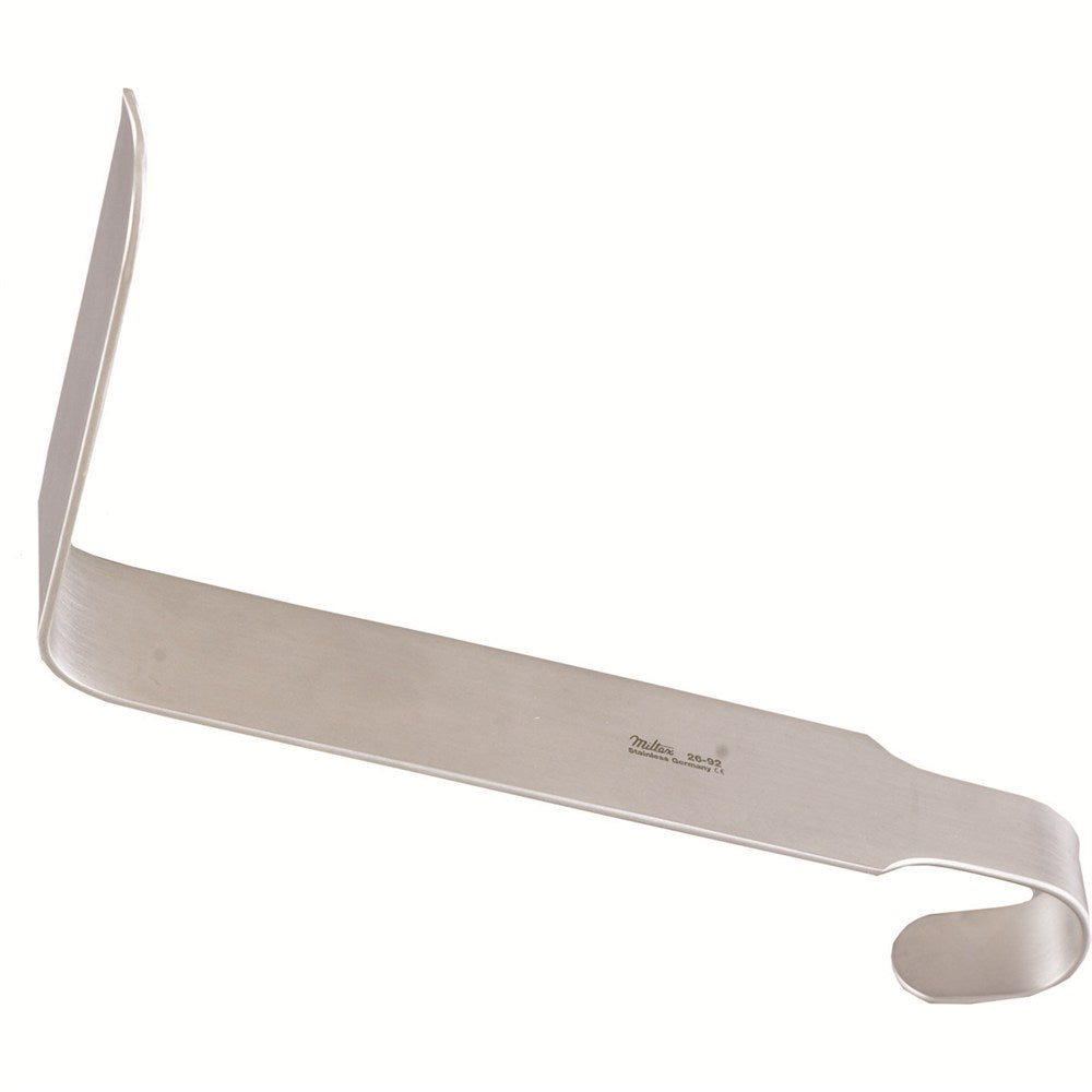 MILTEX TAYLOR Spinal Retractor, 7-1/4" (184mm), 4" (103mm) x 1-1/4" (31.5mm) blade. MPN: 26-92