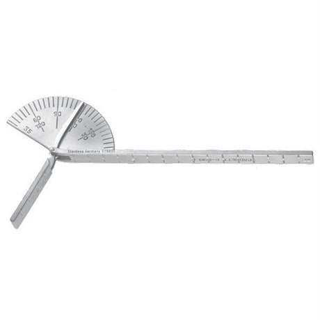 MILTEX POLK Finger Goniometer, 5-3/4" (146.5mm), Graduated in Inches and Centimeters. MPN: 27-144