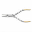 MILTEX Pin Puller, 5-1/2" (140mm), Tungsten Carbide, One Serrated and One Grooved Jaw. MPN: 27-176TC