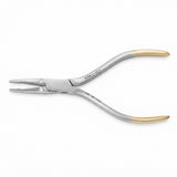 MILTEX Pin Puller, 5-1/2" (140mm), Tungsten Carbide, One Serrated and One Grooved Jaw. MPN: 27-176TC