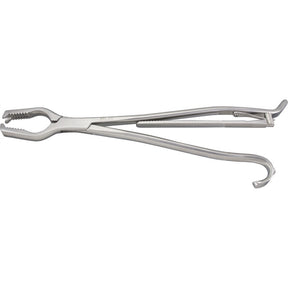 MILTEX LANE Bone Holding Forceps, 13" (33cm), with ratchet. MPN: 27-21