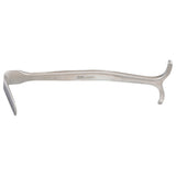 MILTEX SMILLIE Meniscus Hook Retractor, 5-1/2", 1-3/8" deep x 3/4" wide Blade. MPN: 27-224
