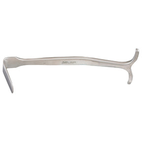 MILTEX SMILLIE Meniscus Hook Retractor, 5-1/2", 1-3/8" deep x 3/4" wide Blade. MPN: 27-224