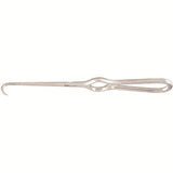 MILTEX VOLKMAN Hook Retractor, 8-3/4" (225mm), Sharp, 15mm deep Hook. MPN: 27-230