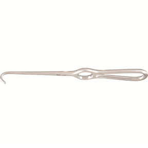 MILTEX VOLKMAN Hook Retractor, 8-3/4" (225mm), Blunt, 15mm deep Hook. MPN: 27-232